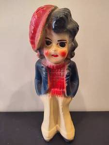 lot 79 image: Chalkware Flapper Girl