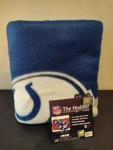 lot 84 image: The Huddler NFL Sleeved Blanket