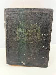 lot 3 image: Perpetual Trouble Shooters Manual