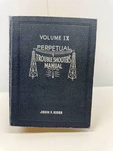 lot 11 image: Perpetual Trouble Shooters Manual Vol. 9