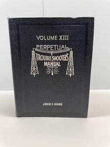 lot 16 image: Perpetual Trouble Shooters Manual Vol. 13