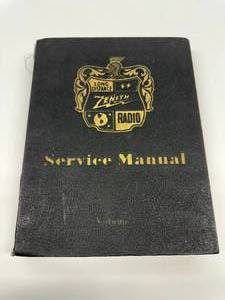 lot 32 image: Zenith Service Manual Volume 1