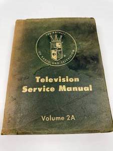lot 36 image: Zenith Television Service Manual Volume 2A