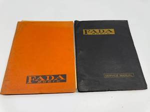 Lot of 2 FADA Radio Ephemera