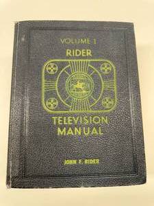 lot 49 image: Rider Television Manual Volume 1