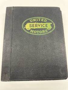 lot 54 image: United Motors Delco Home Radio Sales and Service Manual no. 15
