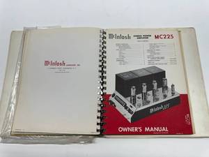 lot 59 image: McIntosh Manuals #3