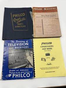 lot 63 image: Lot of 4 Philco Ephemera