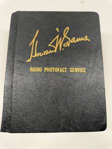 lot 68 image: Sams Radio Photofacts Volume 5
