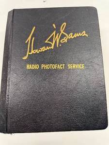 lot 69 image: Sams Radio Photofacts Volume 6