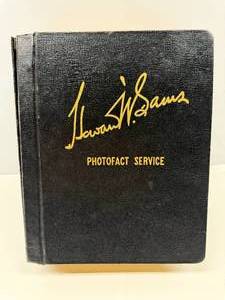 lot 78 image: Sams Radio Photofacts Volume 15
