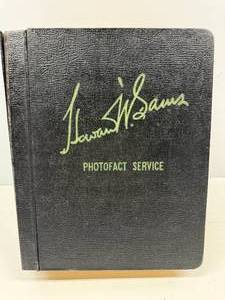 lot 91 image: Sams Radio Photofacts Volume 28