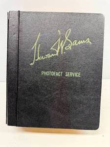 lot 92 image: Sams Radio Photofacts Volume 29
