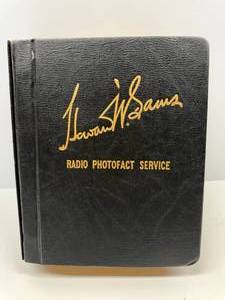 lot 95 image: Sams Radio Photofacts Volume 32