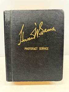 lot 101 image: Sams Radio Photofacts Volume 38