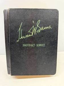 lot 103 image: Sams Radio Photofacts Volume 40
