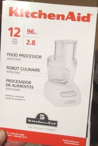 NIB Kitchen Aid Food Processor