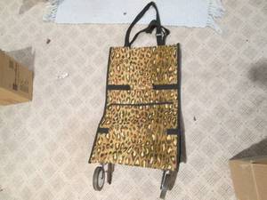 lot 23 image: Rolling Suitcase Storage Organization