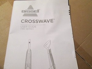 lot 177 image: NIB CrossWave Turbo Hard Floor and Area Rug Wet Dry Vac,