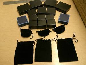 lot 99 image: JEWELRY BOXES
