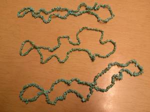 lot 106 image: TURQUOISE NECKLACES