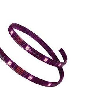 lot 11 image: Lot of EcoSmart 16.4 ft. RGB Color Changing Dimmable USB Powered LED Strip Light with Remote Control   Customer Returns See Pictures