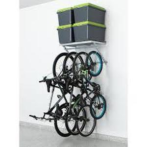 lot 21 image: Garage Essentials 32 in. W Bike Track Storage System  Customer Returns See Pictures