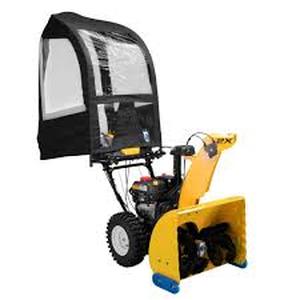 lot 30 image: Arnold Universal Snow Cab Attachment for Most Two and Three Stage Snow Blowers  Customer Returns See Pictures