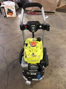 lot 25 image: Ryobi 3100 Pressure Washer For Parts  Customer Returns See Pictures