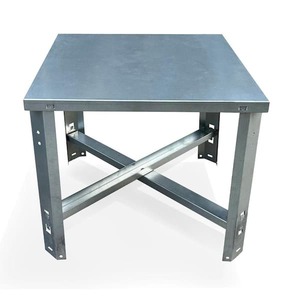lot 27 image: CMI inc Heavy-Duty Water Heater Stand 50-100 gal. Tanks 24 in. x 24 in. x 18 in. Metal Base 50-100 gal. Safe, Durable Storage