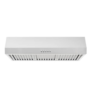 lot 45 image: Vissani Sarela 30 in. W x 7 in. H 500CFM Convertible Under Cabinet Range Hood in Stainless Steel with LED Lights and Filter