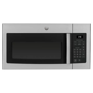 lot 49 image: GE 1.6 cu. ft. Over-the-Range Microwave in Stainless Steel