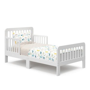 lot 61 image: Storkcraft Pasadena White Crib Toddler Bed
