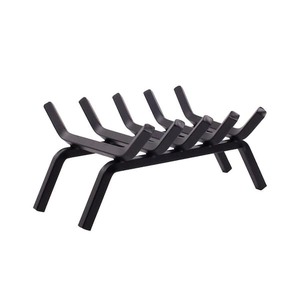 lot 122 image: Pleasant Hearth 34 in. 18 in. 5-Bar Steel Fireplace Grate