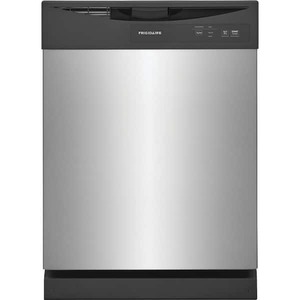 lot 135 image: Frigidaire 24 in. Stainless Steel Front Control Smart Built-In Tall Tub Dishwasher