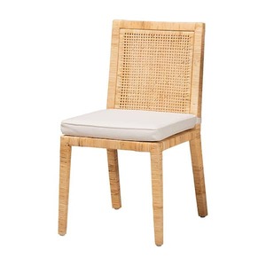 lot 147 image: 3 - Sofia Natural Rattan Dining Chair