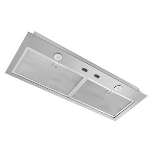 lot 155 image: Broan-NuTone 24 in. 300 Max Blower CFM Built-In Powerpack Insert for Custom Range Hoods with LED Light in Stainless Steel