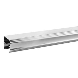 lot 166 image: Delta 59.4 in. W x 2.1 in. D Frameless Sliding ShowerTub Hardware Assembly Kit in Chrome
