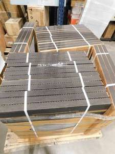 lot 99 image: Astorino Platinum 24 in. x 24 in. Matte Porcelain Stone Look Floor and Wall Tile (480 sq. ft. )