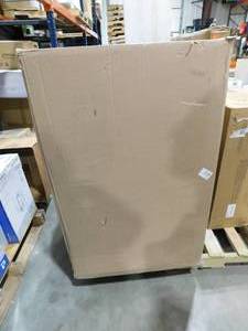 lot 103 image: 6 - Flash Furniture Modern Black FabricBlack Frame Accent Chair