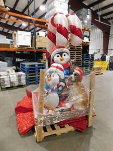 lot 132 image: WHOLESALE PALLET LOT OF HOLIDAY  SEASONAL