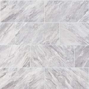 lot 186 image: Daltile Newgate Gray Marble Matte 12 in. x 24 in. Glazed Ceramic Floor and Wall Tile (75 sq. ft.)