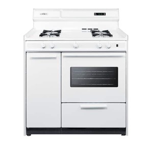 Summit Appliance 36 in. 2.9 cu. ft. Gas Range in White