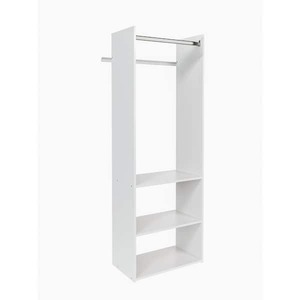 lot 224 image: Closet Evolution Hanging Starter 25 in. W White Wood Closet Tower System