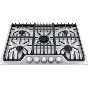 lot 229 image: Frigidaire Professional 30 in. 5 Burner Gas Cooktop in Stainless Steel with Power Burner