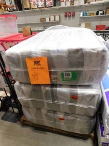 lot 200 image: Knauf Insulation R-13 EcoBatt Kraft Faced Fiberglass Insulation Batt 15 in. x 93 in. x 3-12 in. (15-Bags)