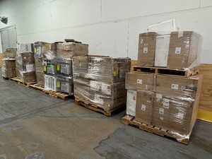 9 Pallets (50 units) 29 Air Conditioners and 21 Dehumidifiers