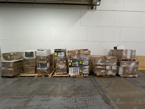 9 Pallets (50 units) 29 Air Conditioners and 21 Dehumidifiers
