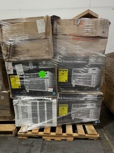 9 Pallets (50 units) 29 Air Conditioners and 21 Dehumidifiers