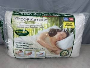 lot 156 image: New Miracle Bamboo Pillow